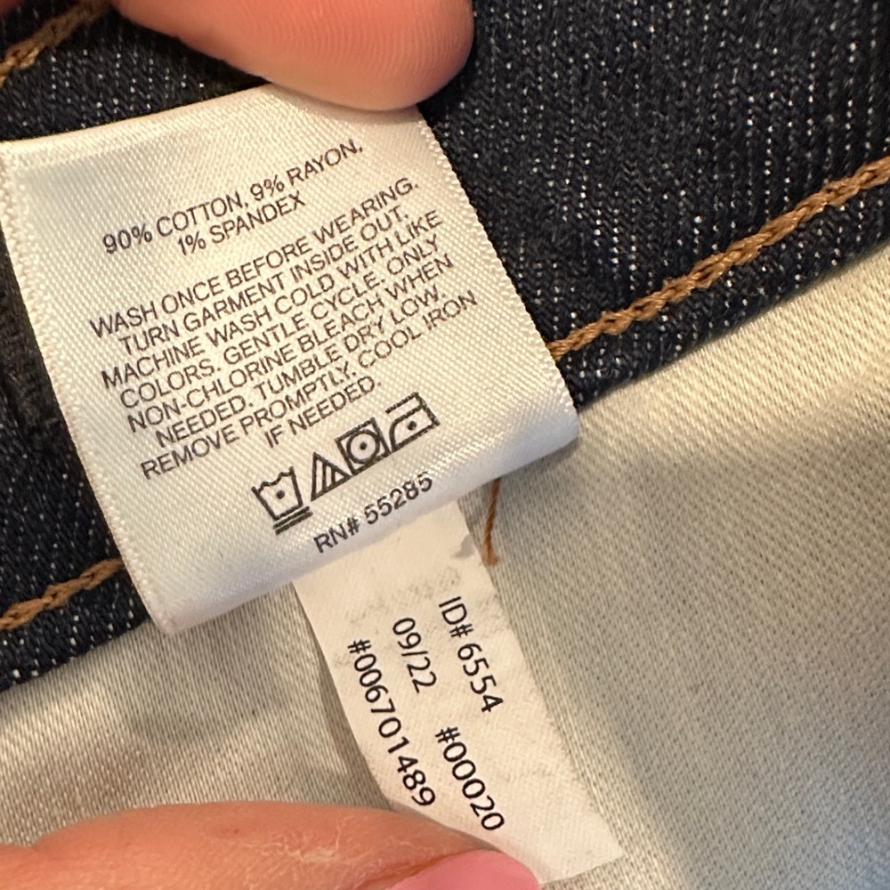 NWOT - Editor Low Rise Rinse Bootcut Jeans - Picture 15 of 16